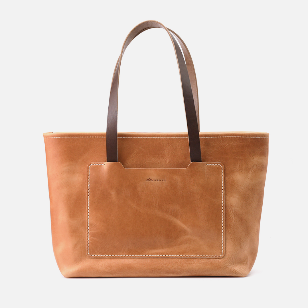 Denali Market Tote Range Leather Co