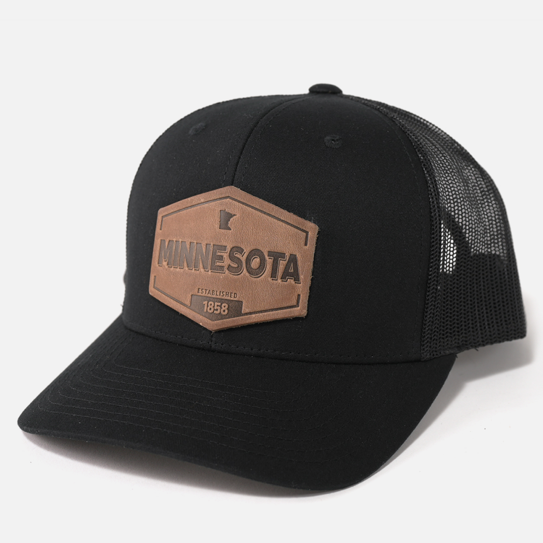 BYCA Signature Leather Patch Hat – Back Yard Coop Apparel