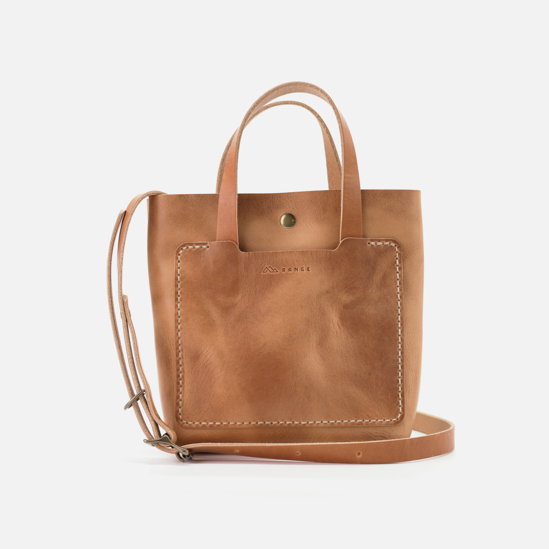 Rainier Mini Crossbody Tote – Range Leather Co