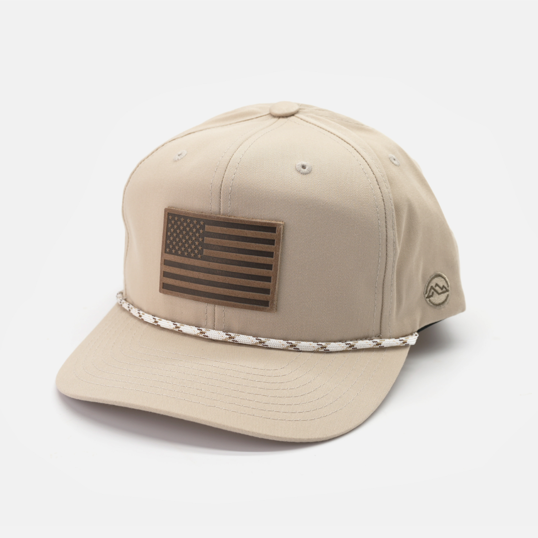 American Flag Classic Rope Hat