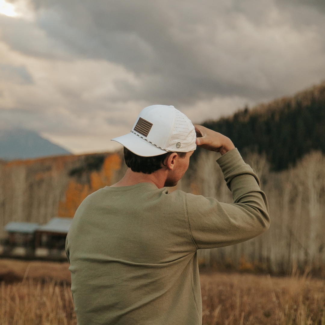 American Flag Sports Performance Hat