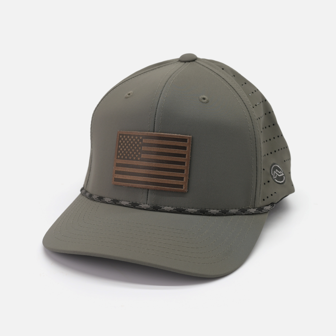 American Flag Sports Performance Hat
