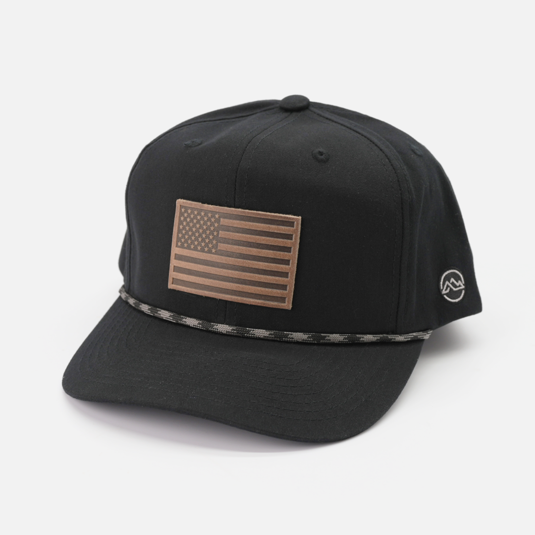 American Flag Classic Rope Hat