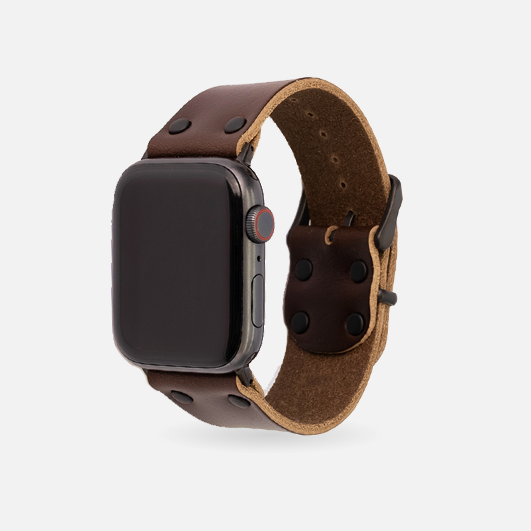 Riveted Apple Watch Band