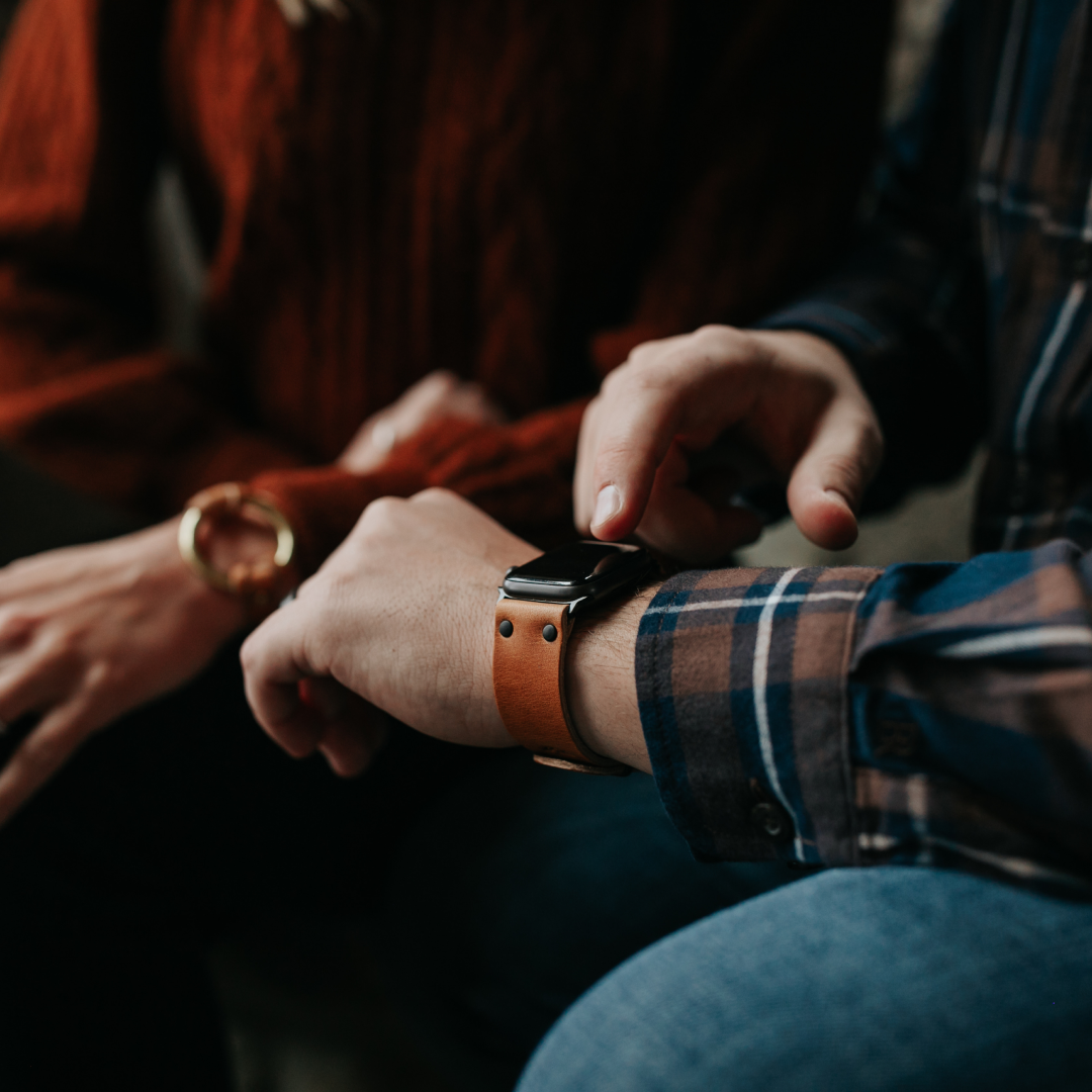 Riveted Apple Watch Band