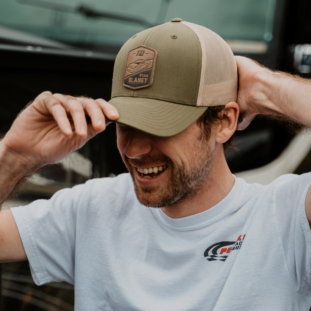 Ryan Blaney Hat Range Leather Co