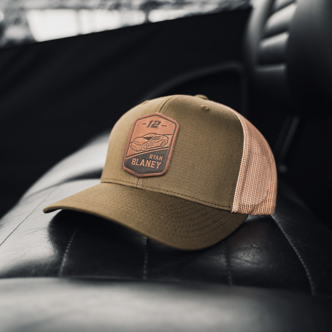 Ryan Blaney Hat Range Leather Co