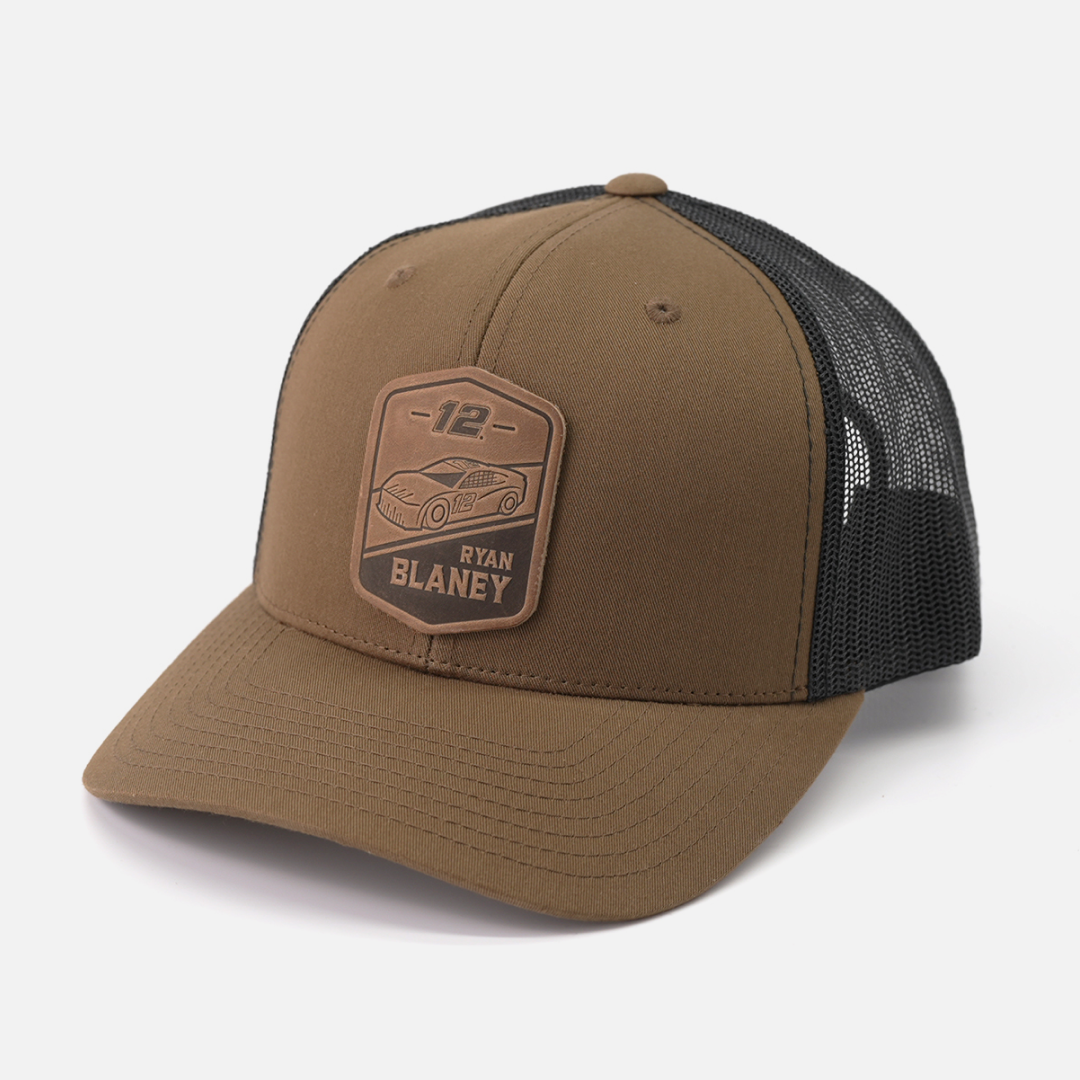 Ryan Blaney Hat Range Leather Co
