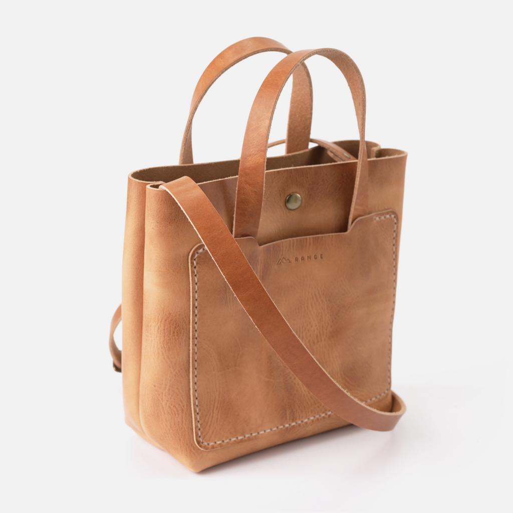 Rainier Mini Crossbody Tote – Range Leather Co