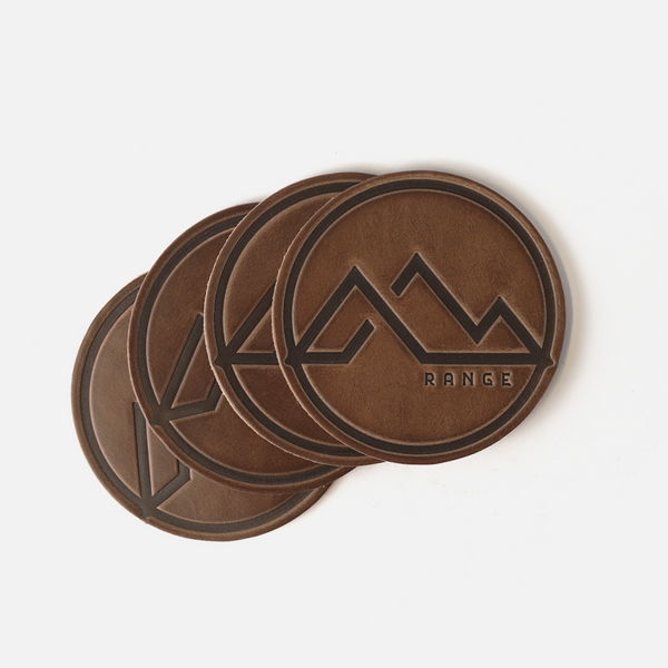 Range Mountain Coasters – Range Leather Co