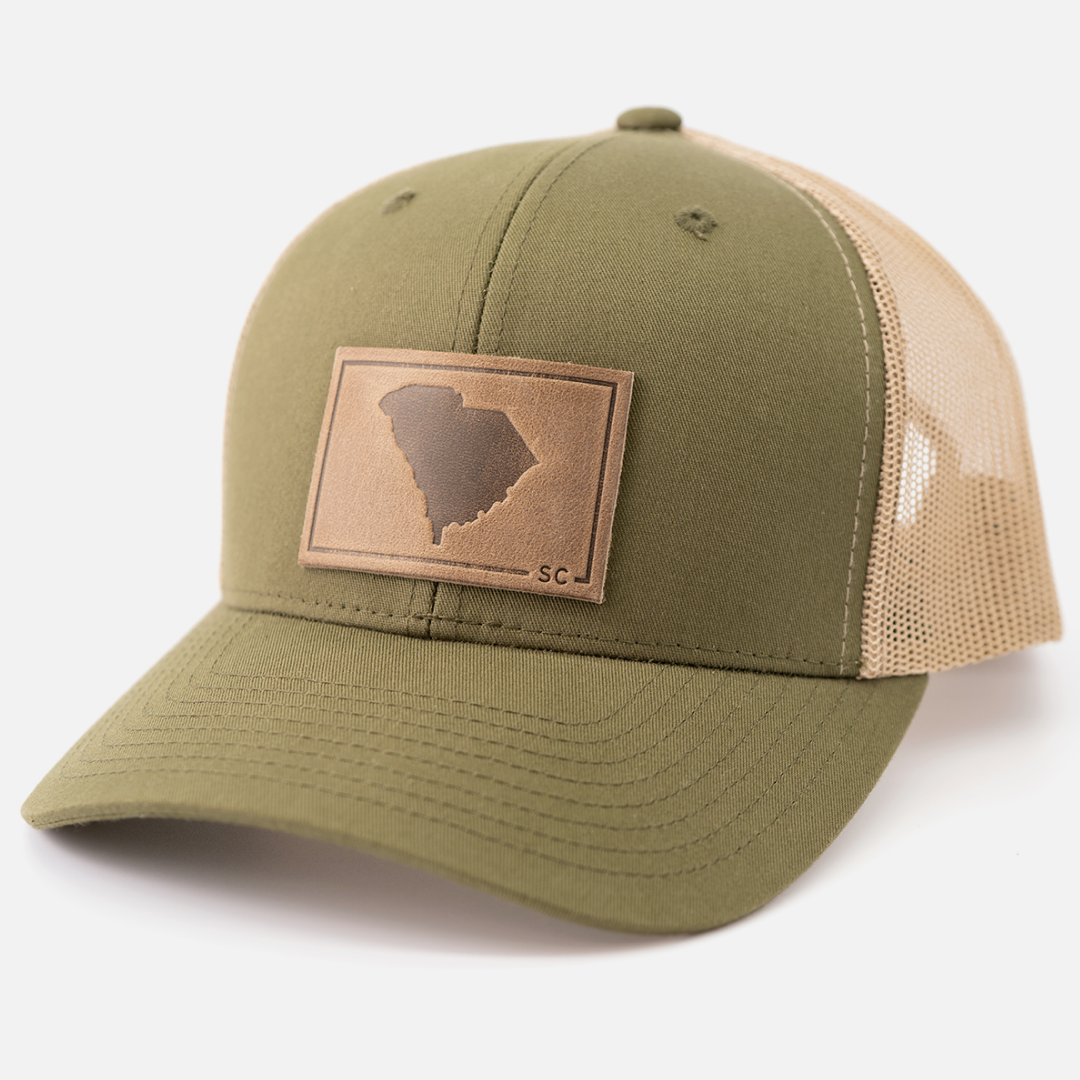 South Carolina Silhouette Hat Range Leather Co