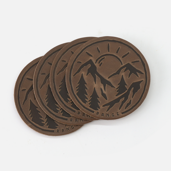 Vintage Sunrise Coasters – Range Leather Co Vintage Sunrise Coasters – Range Leather Co