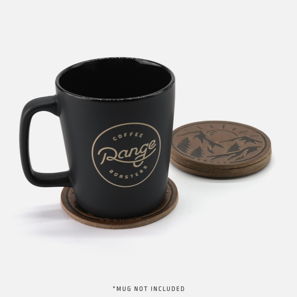 Vintage Sunrise Coasters – Range Leather Co