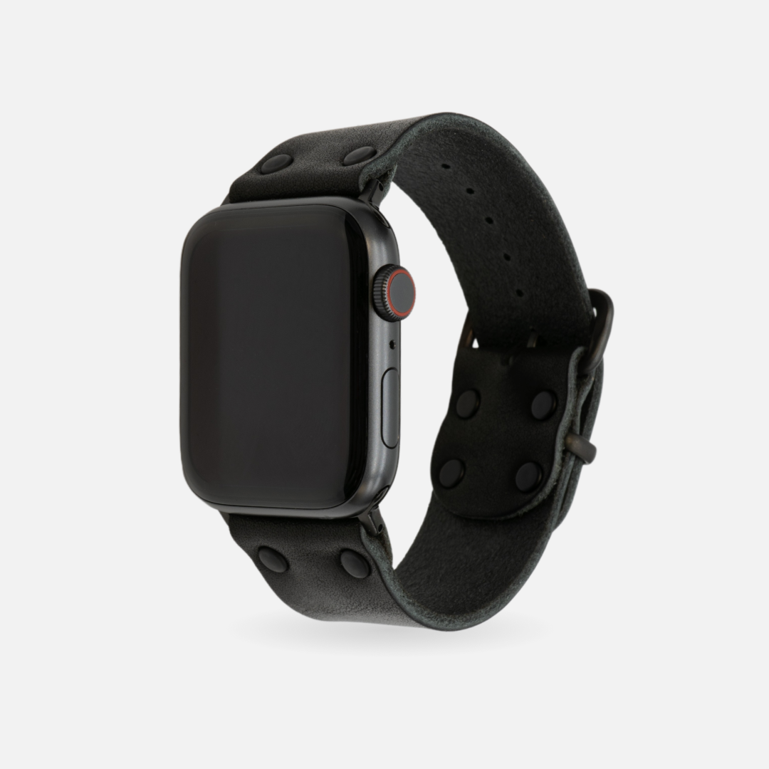 Leather apple watch 44mm band online