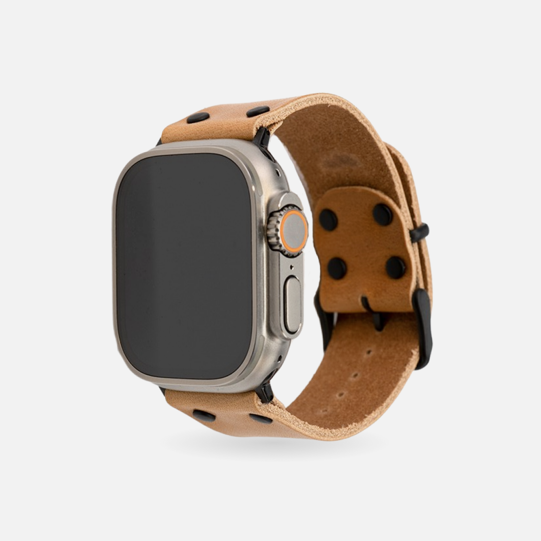 Leather band for apple watch 4 deals