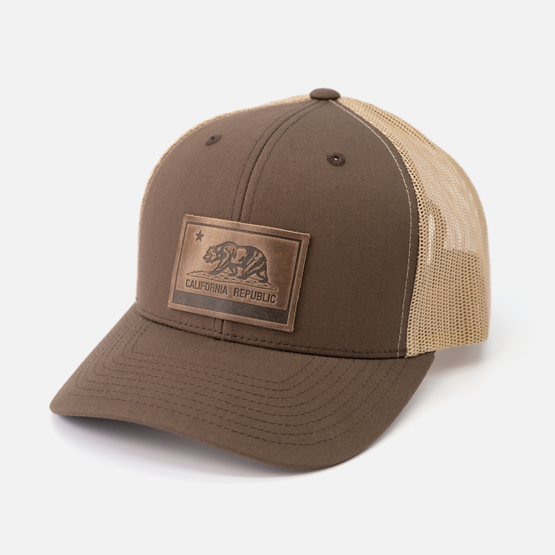 California Flag Hat – Range Leather Co
