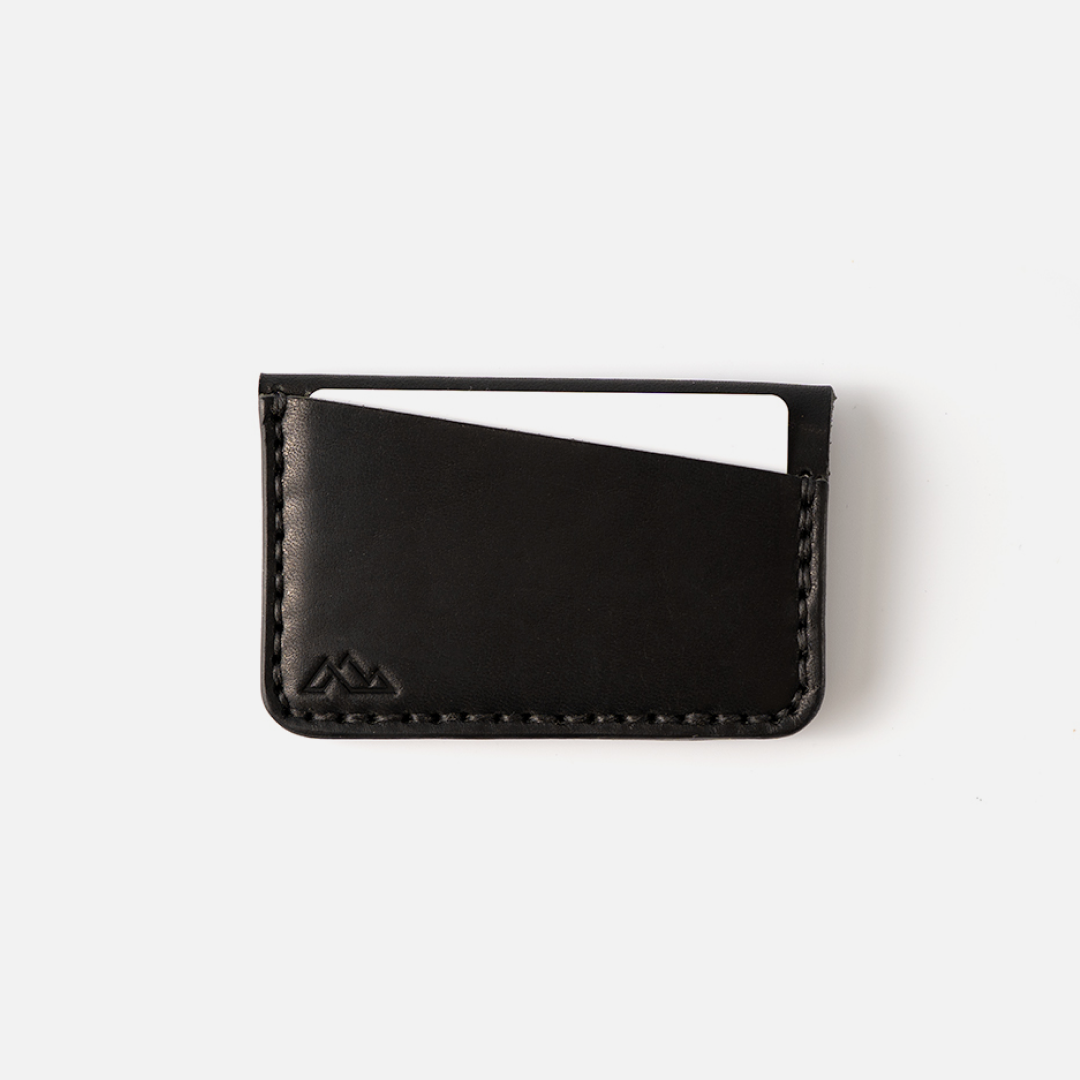 Minimalist Leather Bifold Wallet in Natural Chromexcel - Thursday