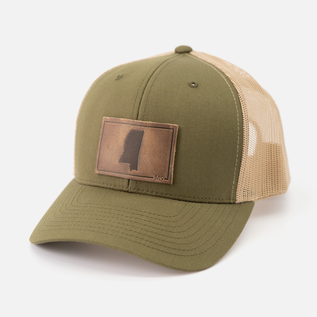 Mississippi Silhouette Hat Range Leather Co