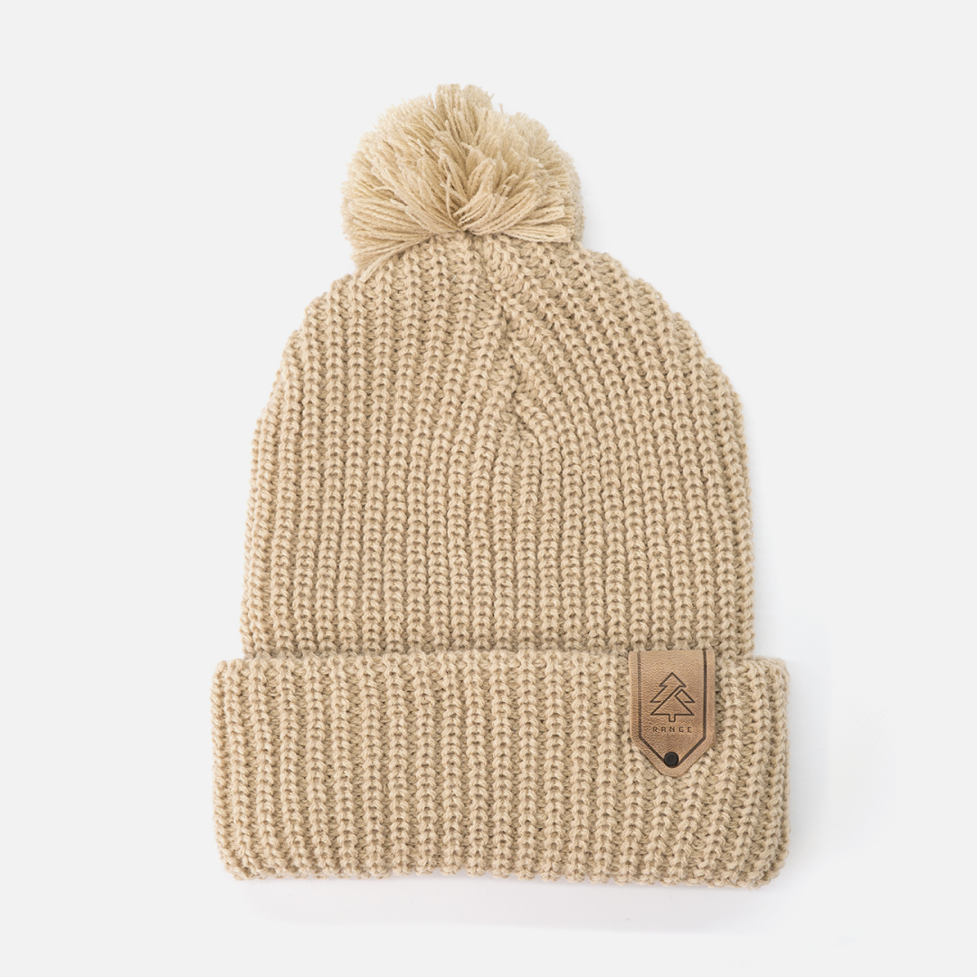 Solo Pine Pom Beanie