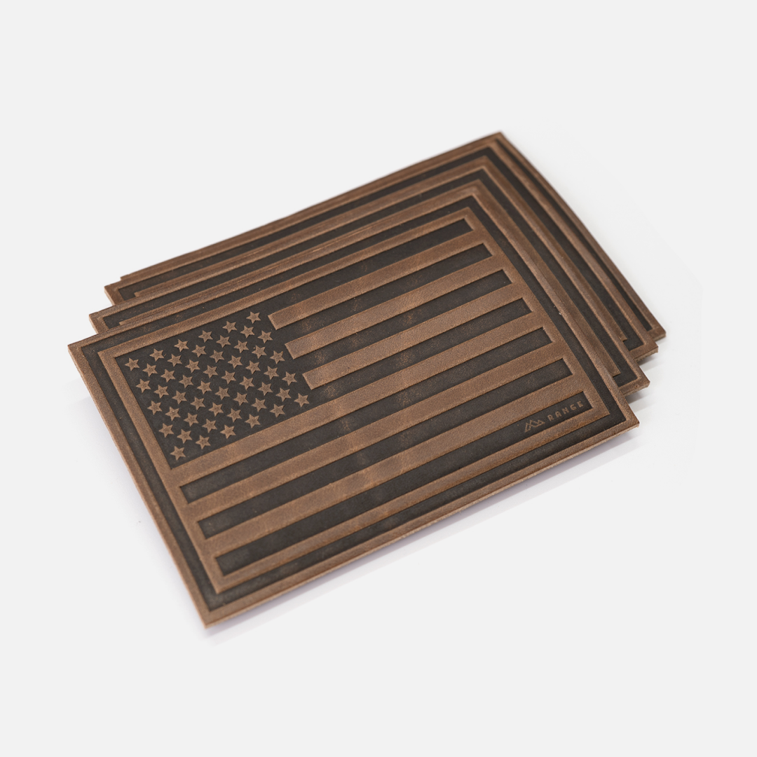 American Flag Coasters