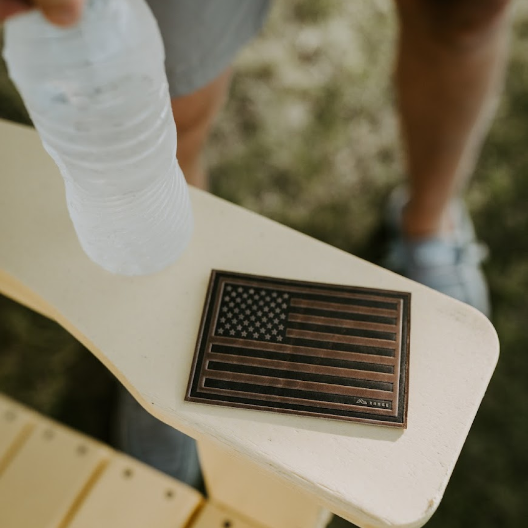 American Flag Coasters